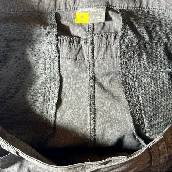 Eddie Bauer Horizon Roll Up Travex Straight Leg Pants Sz 12 - Picture 9 of 14